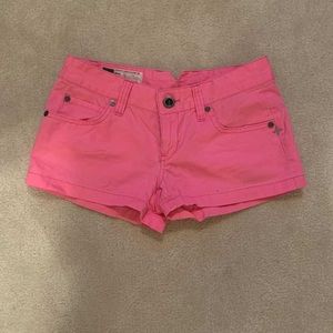 Bright Pink Hurley Shorts